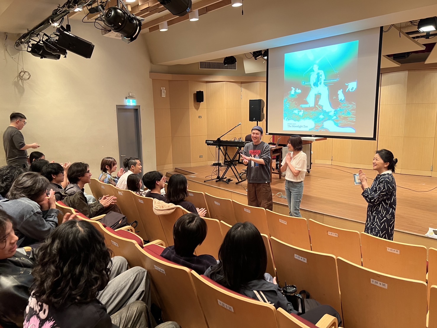 音樂家龔鈺祺蒞校演講